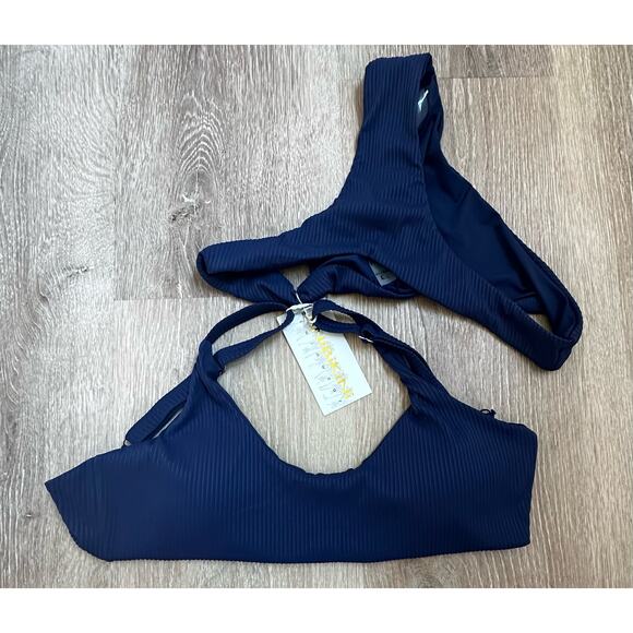 TiniBikini|Bikini|Ribbed|Navy|NWT|SZ XL - Picture 2 of 7